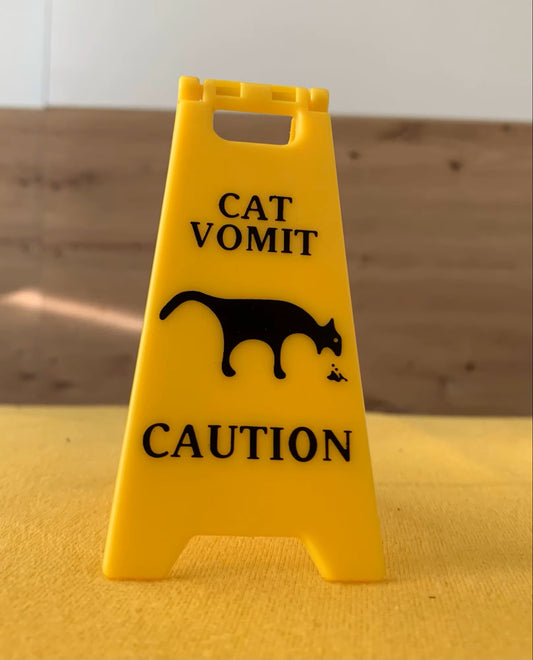 Cat vomiting Sign - PawPurify